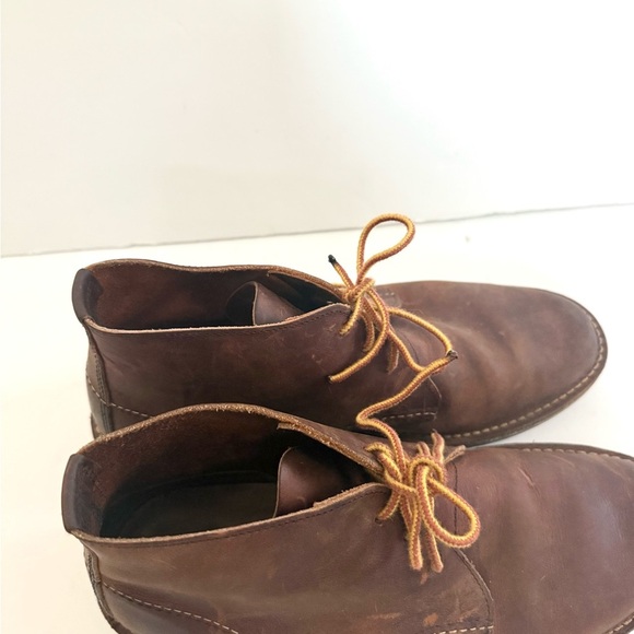 Red Wing 3322 Weekender Chukka Work Boots Leather Size 8 Copper - Picture 9 of 11